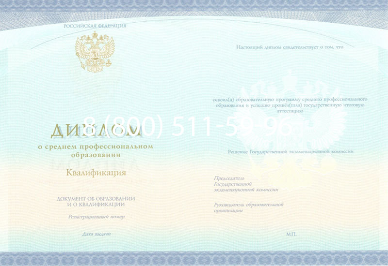 Купить Диплом колледжа (Спецбланк) 2014-2024 года в Мытищи Купить Диплом колледжа (Спецбланк) 2014-2024 года в Мытищи